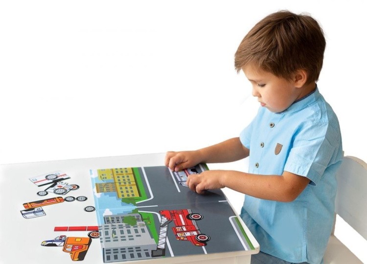 Магнитная книга «Спецмашинки» — картинка 3