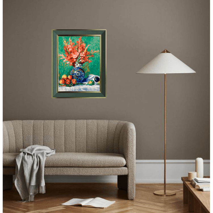 Картина по номерам «Ренуар. Натюрморт с цветами и фруктами» — картинка 6