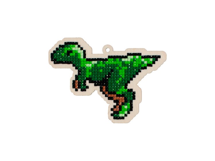 Подвеска «Динозавр Раптор»