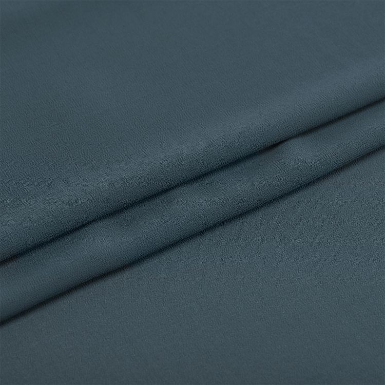 Ткань Креп-шифон, 5 м, ширина 150 см, 105 г/м2, цвет: серый, TBY — картинка 2