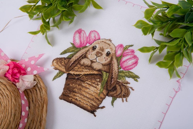 Набор для вышивания «Зайка в шляпе» — картинка 2