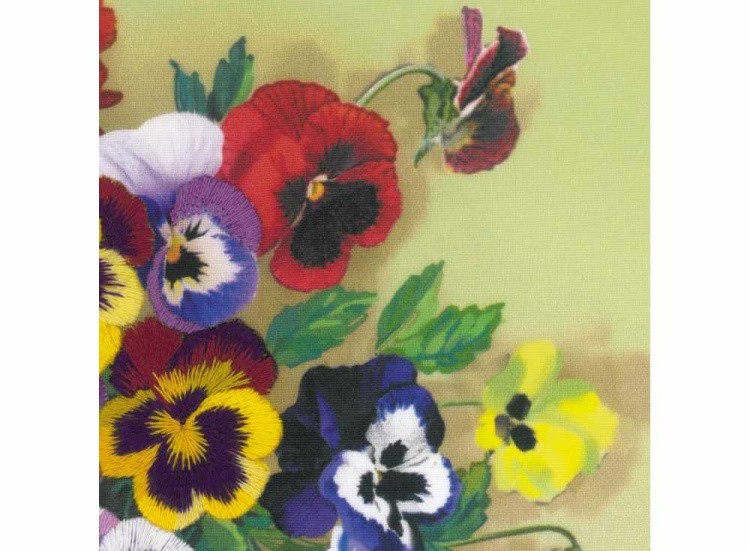 Набор для вышивания «Анютины глазки» — картинка 3