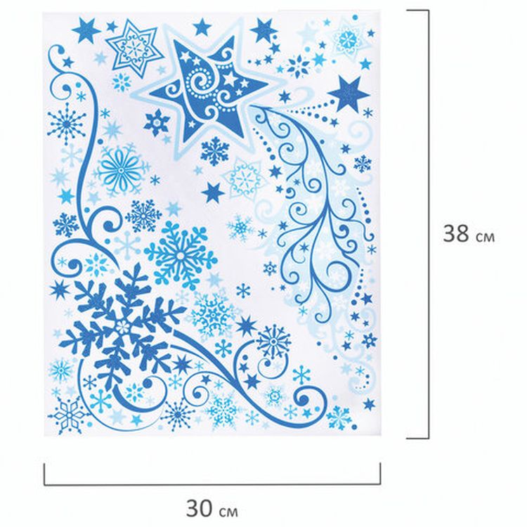 Украшение для окон и стекла «Узоры на окне 2» — картинка 3