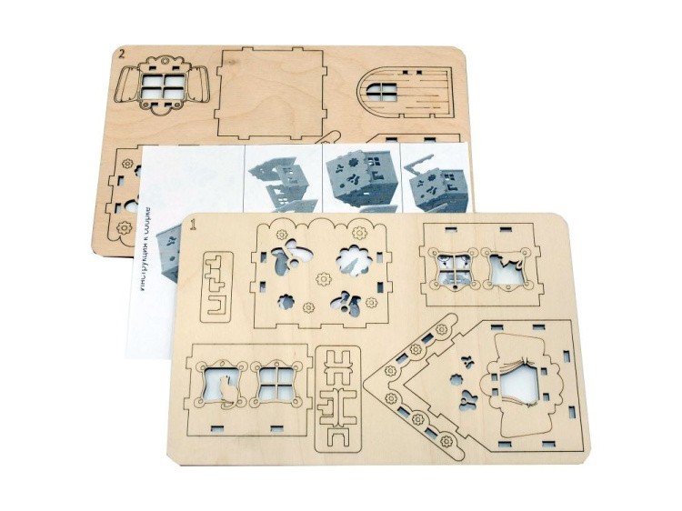 Конструктор из дерева «Домик копилка», Древо игр — картинка 4