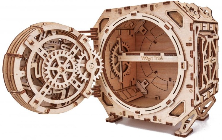 Конструктор из дерева «Механический Сейф», Wood Trick — картинка 2