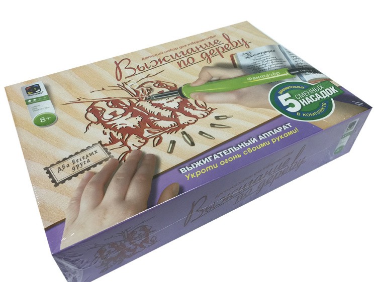 Прибор для выжигания «Два веселых друга» — картинка 3