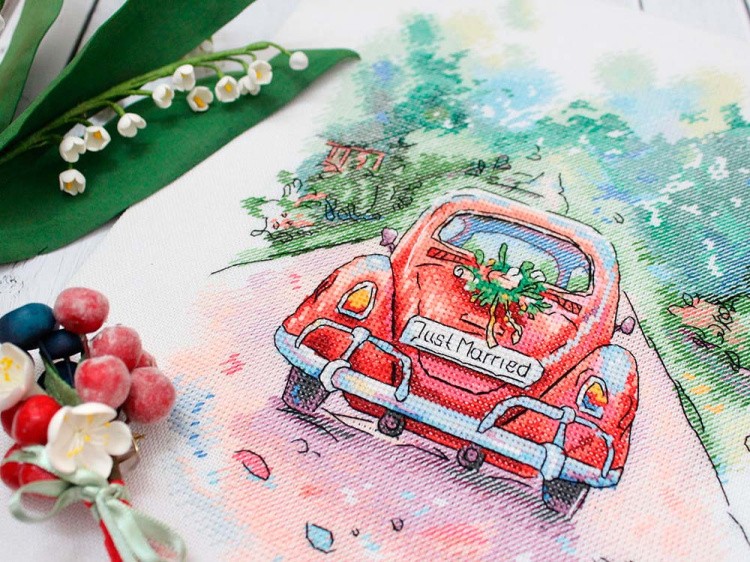 Набор для вышивания «Романтическое путешествие» — картинка 2