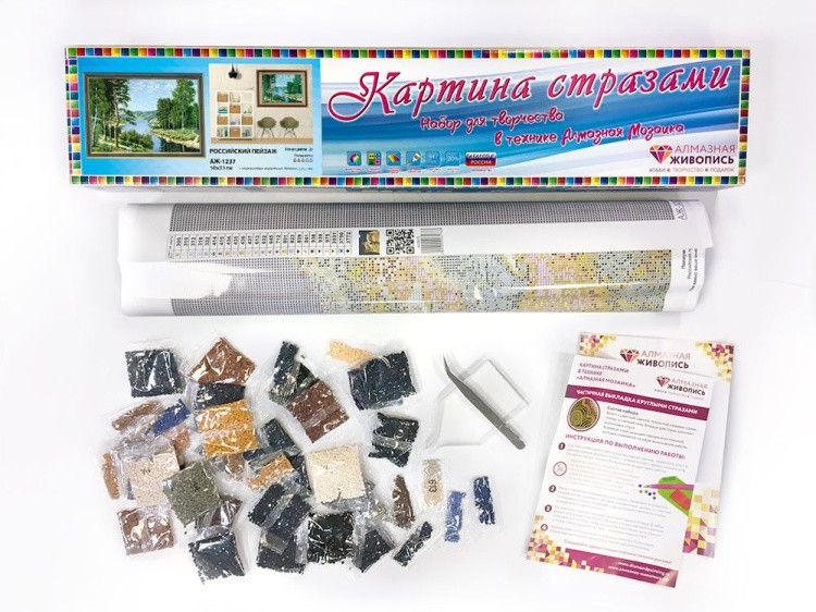 Алмазная вышивка «Российский пейзаж» — картинка 3