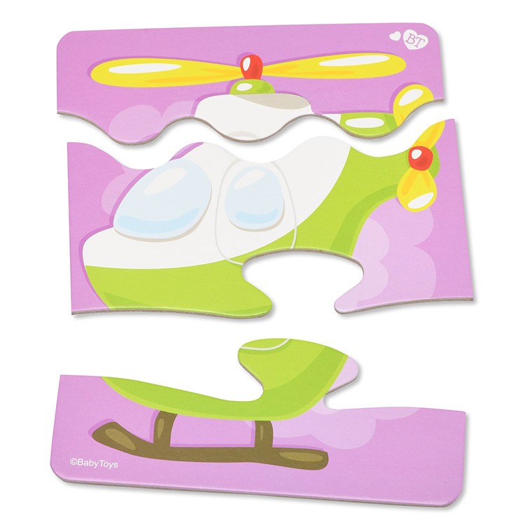 Настольная игра: тройные зигзаг пазлы «Транспорт» — картинка 5