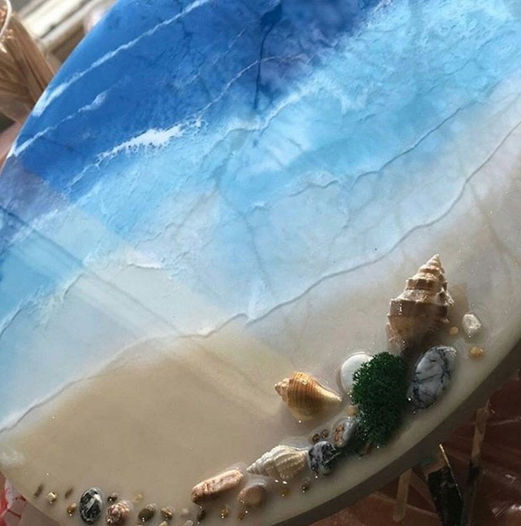 Натуральный кварцевый песок (фракция 0,1–0,3 мм), ResinArt — картинка 9