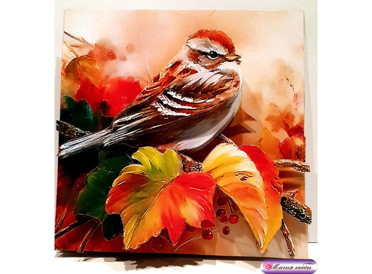 Папертоль «Осенняя пташка» — картинка 3