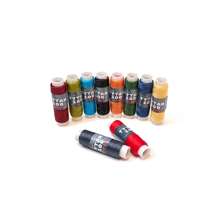 Нить для бисера Tytan 100, Микс яркие тона, 10 шт. по 100 м, Fenix — картинка 2