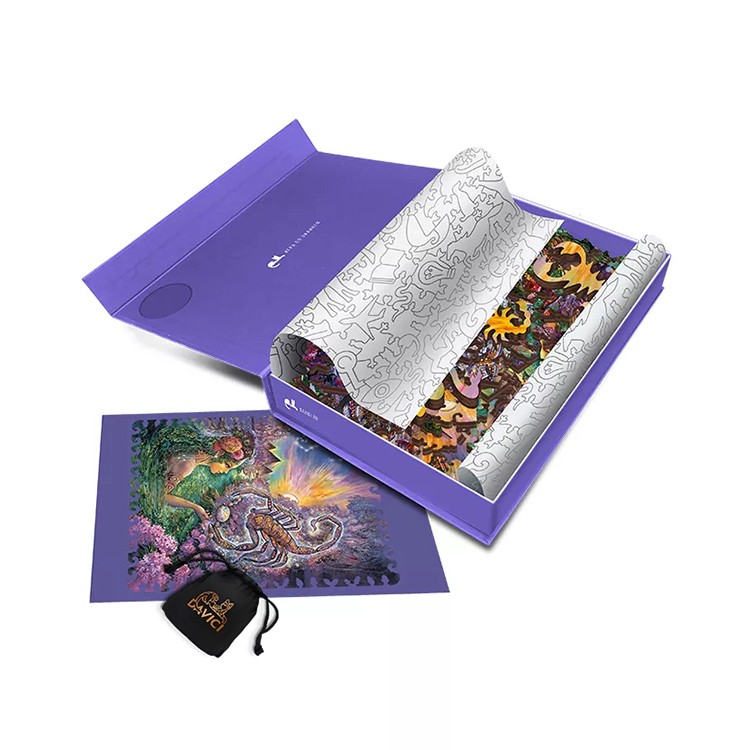 Деревянные пазлы DAVICI «Знак зодиака. Скорпион» — картинка 8