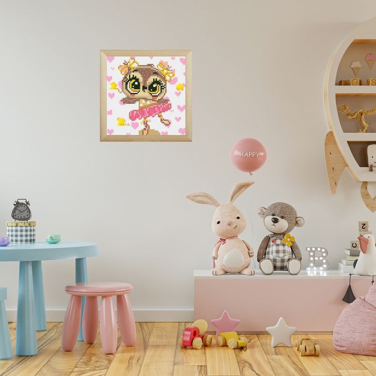 Алмазная вышивка «Совушка прима» — картинка 5