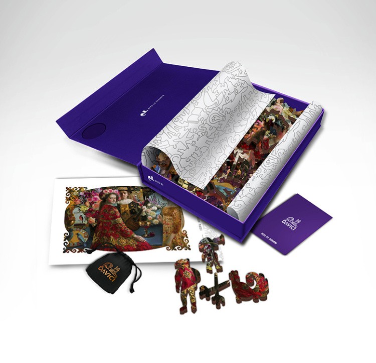 Деревянные пазлы DAVICI «Памяти Рембрандта» — картинка 5