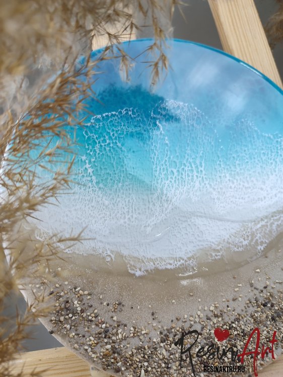 Галечный пляж - Набор для рисования эпоксидной смолой (Море) — картинка 6