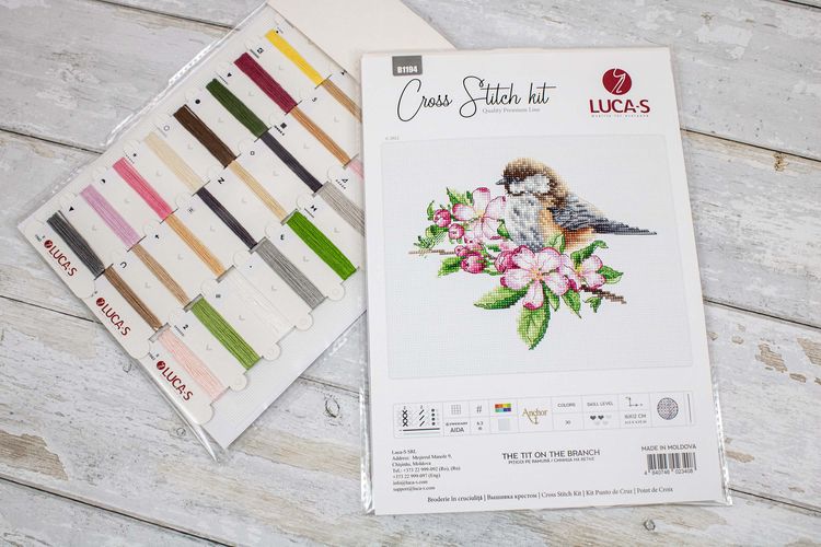 Набор для вышивания «Синица на ветке» — картинка 2