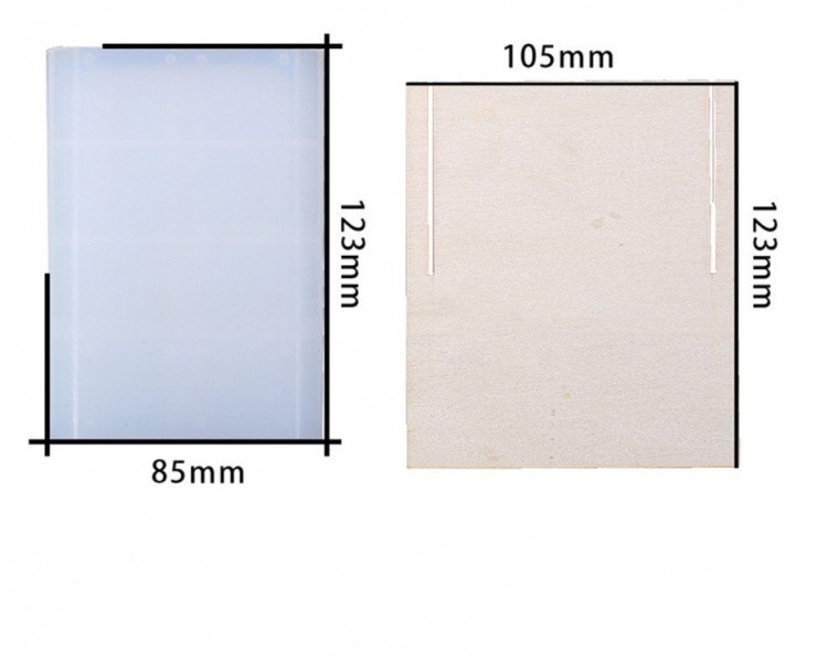 Силиконовый молд - Подставка для ручек, 12x9см — картинка 7