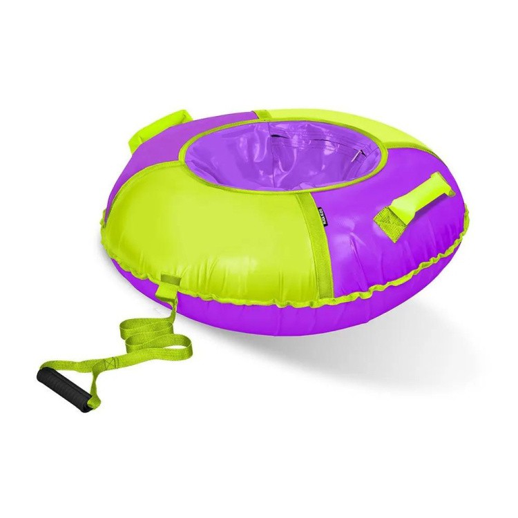 Детская зимняя ватрушка тюбинг для катания 95 см — картинка 4