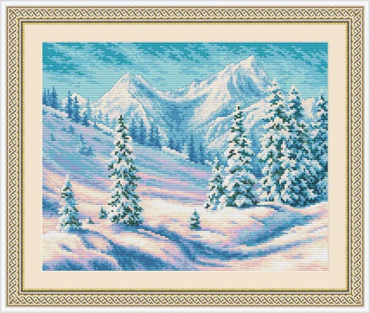 Набор для вышивания «Горы» — картинка 2
