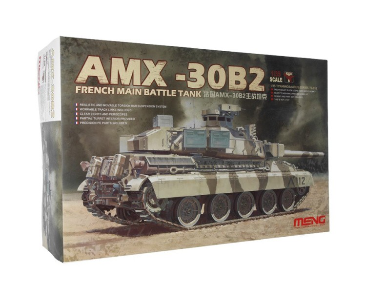 Сборная модель «Танк AMX-30B2» — картинка 2