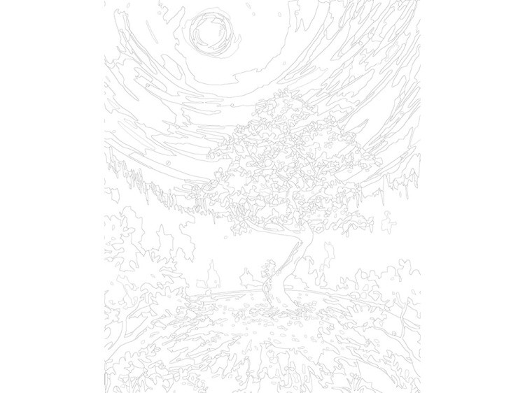 Картина по номерам «Цветущее вопреки» — картинка 3