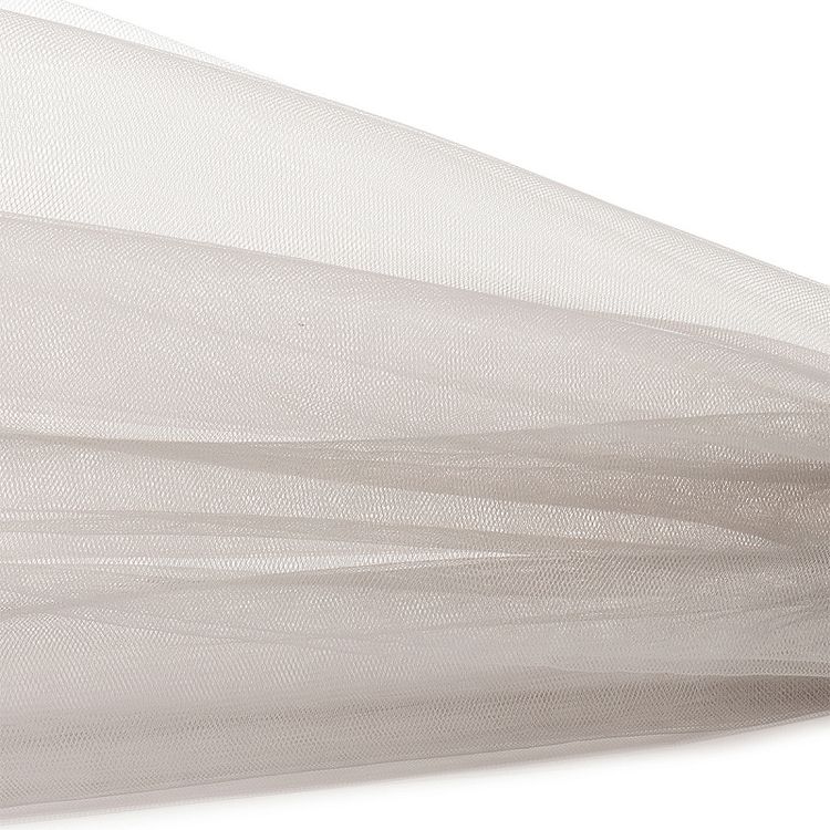 Еврофатин мягкий матовый Hayal Tulle, 5 м, ширина 300 см, 100% полиэстер цвет: кофейно-бежевый, Hayal — картинка 2