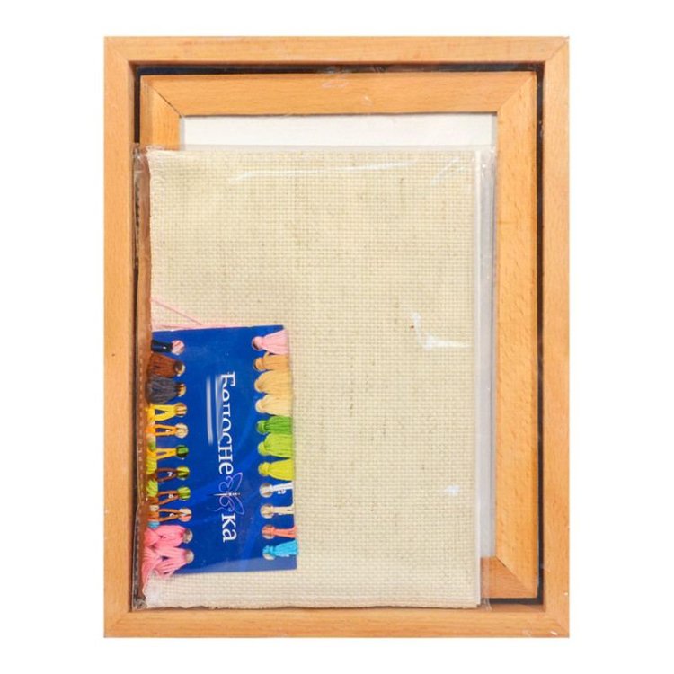 Набор для вышивания «Мишка с цветком» — картинка 2