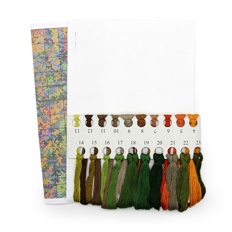 Набор для вышивания «Маруська и Котовский» — картинка 3