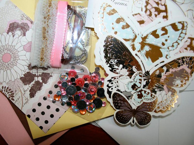 Набор из 3-х открыток «Атласные ленты» — картинка 7