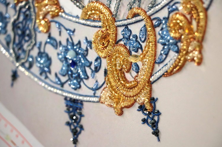 Набор для вышивания хрустальными бусинами «Голубая мечеть» — картинка 2