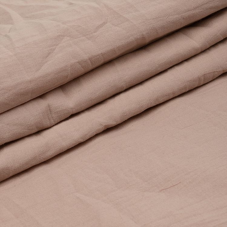 Ткань Хлопок крэш, 1 м х 150 см, 90 г/м², цвет: латте, TBY — картинка 2