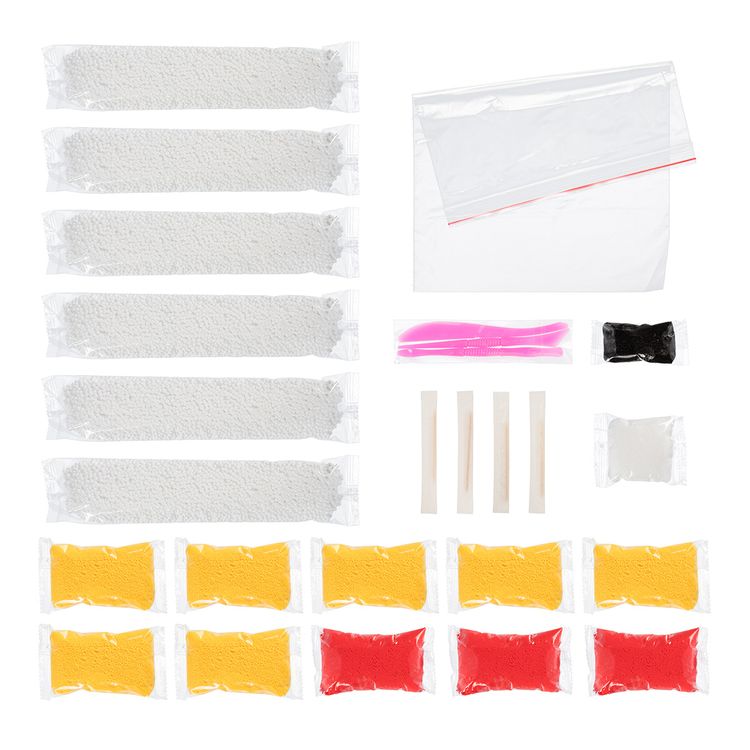 Мега набор легкого пластилина &quot;Большая игрушка. Львенок большой», желтый, 4 цв., Лео Играй — картинка 3