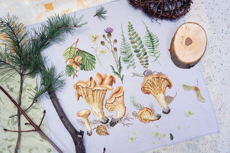 Набор для вышивания «Лисички» — картинка 2