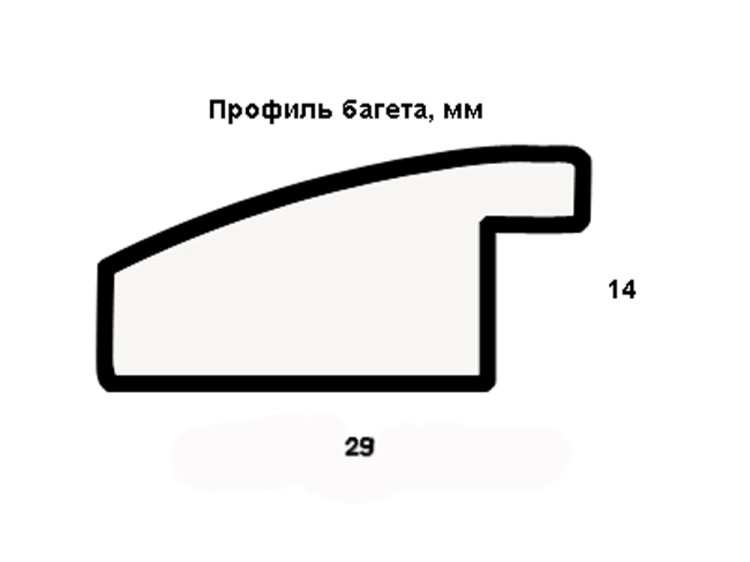 Рамка без стекла для картин «Carmen» — картинка 2