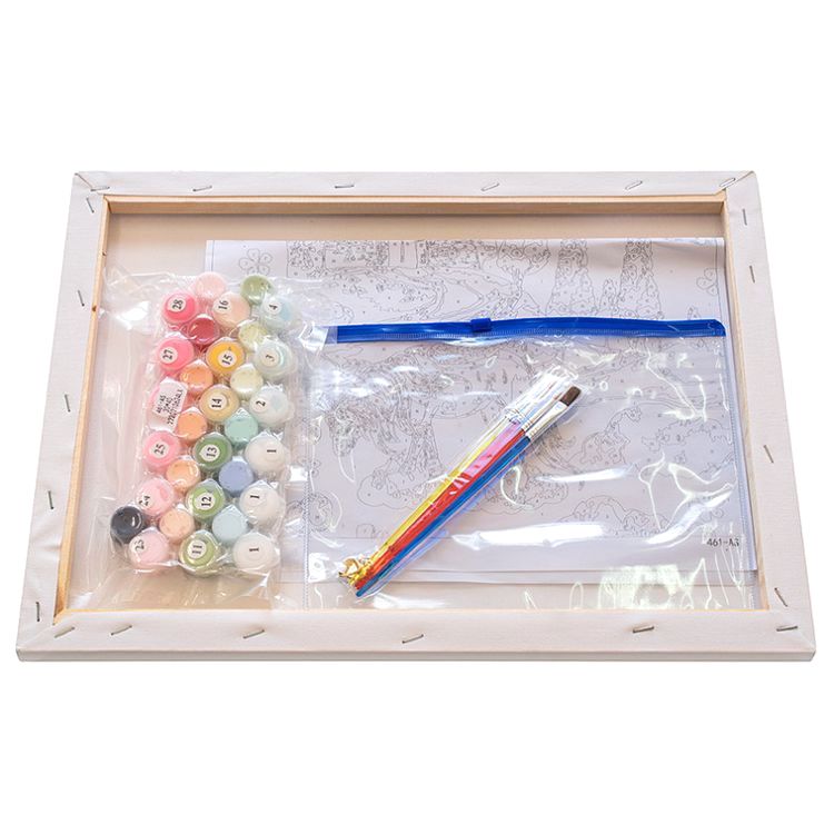 Картина по номерам «Страна единорогов» — картинка 3