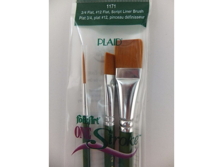 Набор кистей FolkArt (3 шт.) — картинка 2