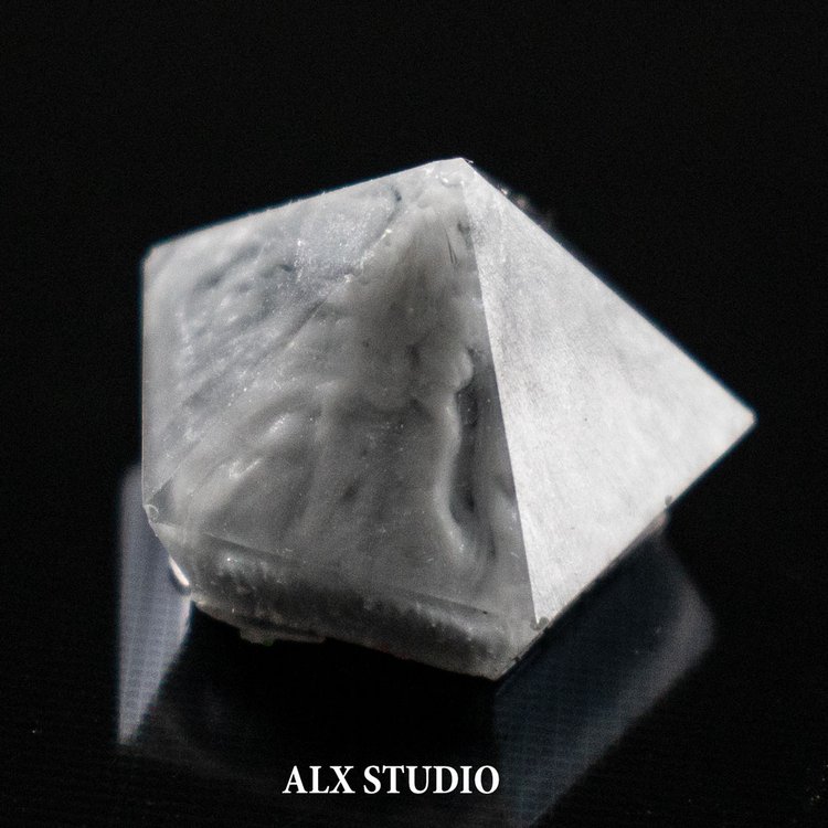 Краситель для эпоксидной смолы серый, 20 г, ALX Studio — картинка 3