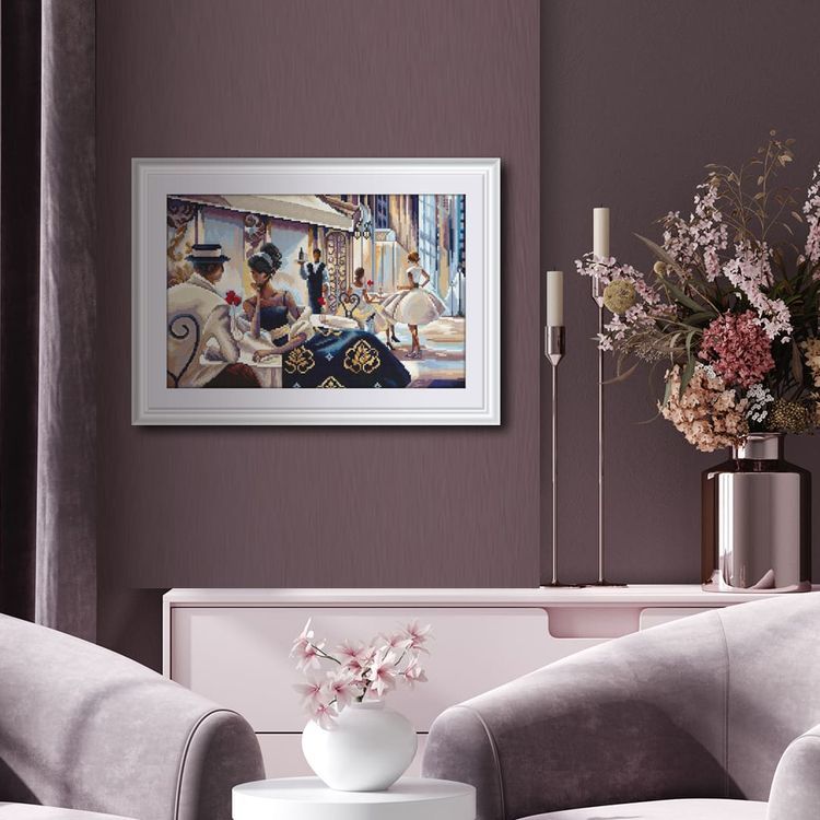 Набор для вышивания «Приятный вечер в кафе» — картинка 3