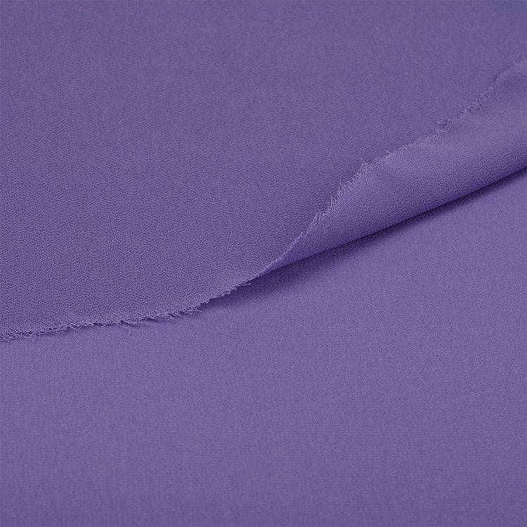 Ткань Креп-шифон, 5 м, ширина 150 см, 105 г/м2, цвет: сиреневый, TBY — картинка 4