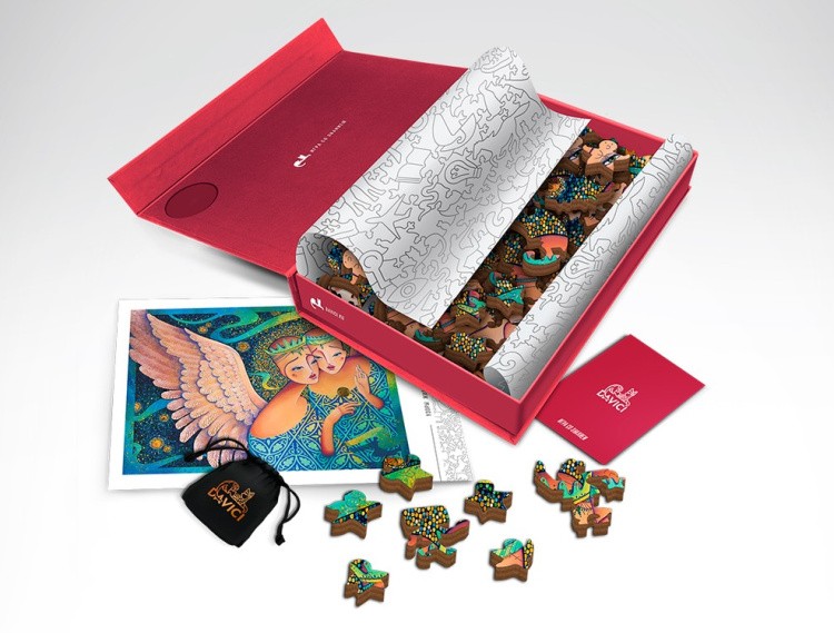 Деревянные пазлы DAVICI «Рождение звезды» — картинка 14