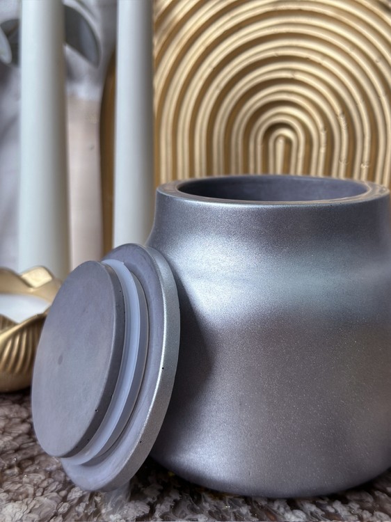 Силиконовый молд - Банка, h 10 см, 1 шт. — картинка 4