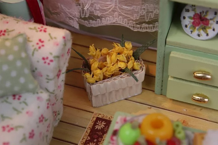 Сборная модель Румбокс. Миниатюрная комната «Семейная гостиная» — картинка 7