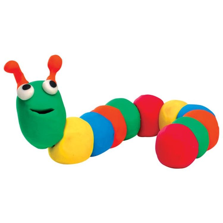 Пластилин на растительной основе JOVI (Испания), 8 цветов, 120 г, неоновый — картинка 4