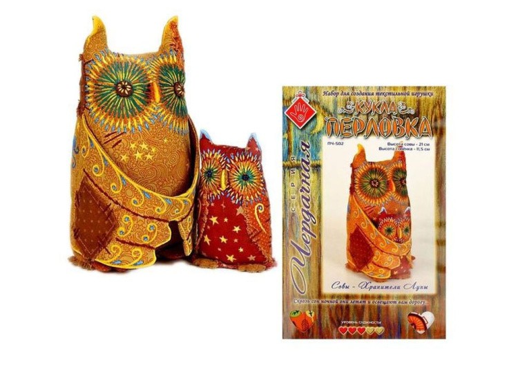 Набор для шитья «Совы - Хранители луны» — картинка 5