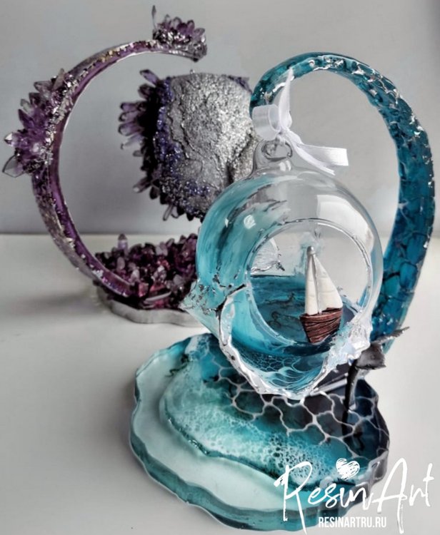 Декоративный подвес (40 см) - Силиконовый молд — картинка 6