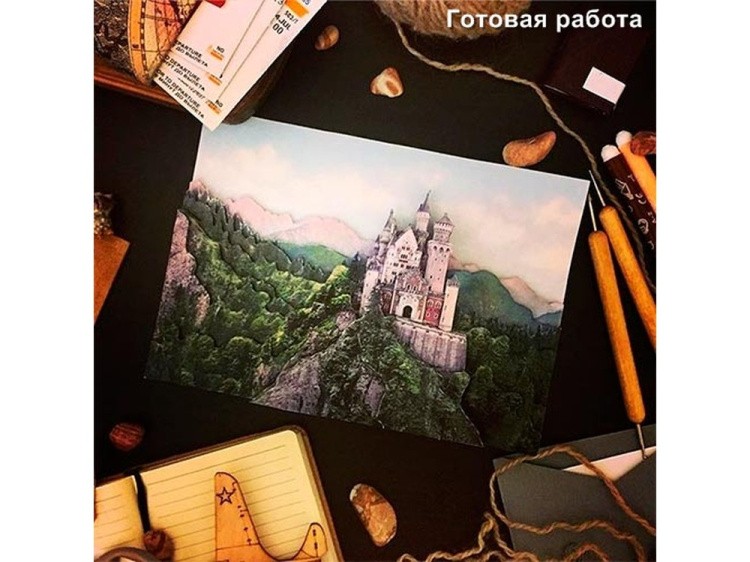 Папертоль «Замок в Баварии» — картинка 5