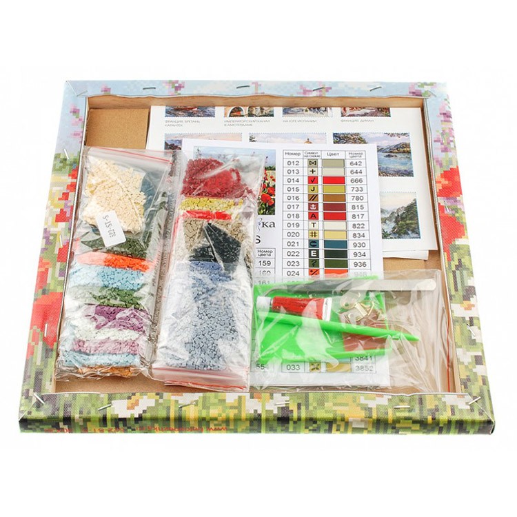 Алмазная вышивка «Краски лета» — картинка 3