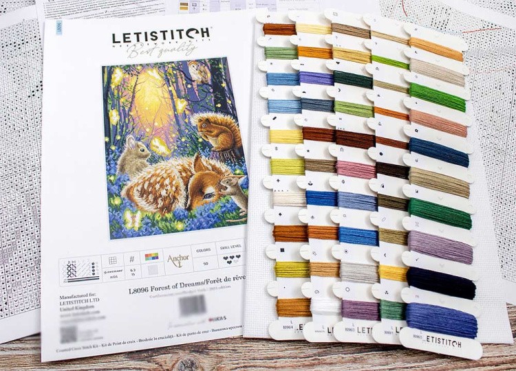 Набор для вышивания «Forest of Dreams (Лес Мечты)» — картинка 3