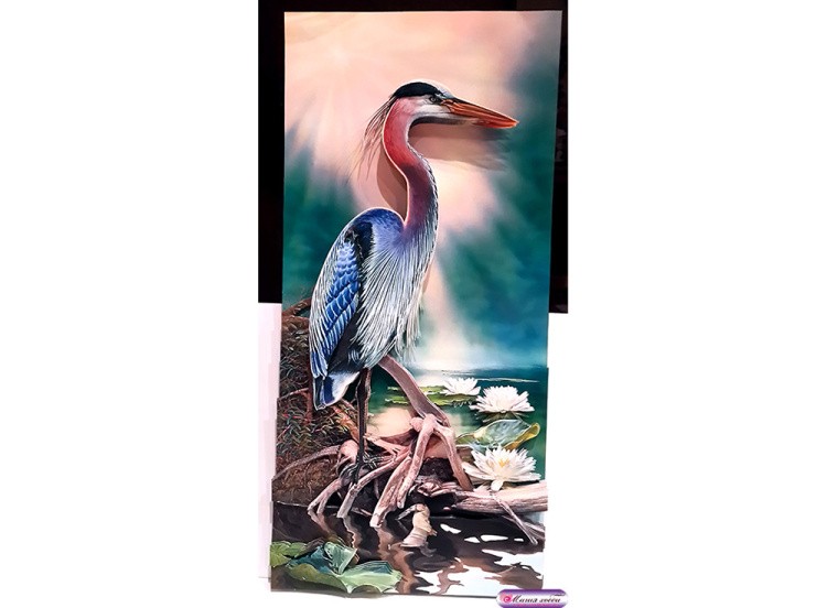 Папертоль «Величественная цапля» — картинка 2